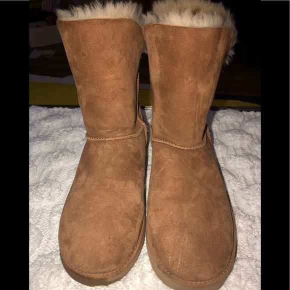 ugg classic cuff short boot chestnut